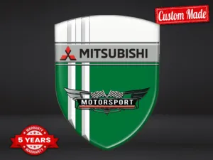 Mitsubishi Autocollants Pare-Brise Limité Course Personnalisé
